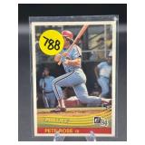 1984 DONRUSS PETE ROSE CARD