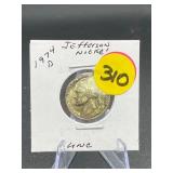 1974-D Jefferson Nickel Uncirculated