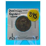 1983 1 Peso Dominican Republic