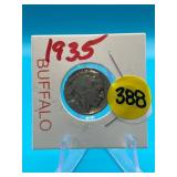 1935 Buffalo Nickel VF