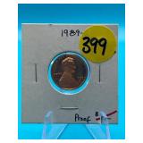 1989 S Penny Proof
