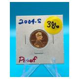 2004 S Penny Proof BU