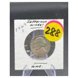 1969-S Jefferson Nickel Uncirculated
