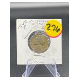 1948-P Jefferson Nickel Fine