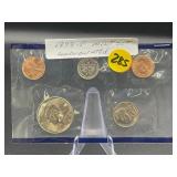 5 Pc Set 1999-P Mint Set Unc