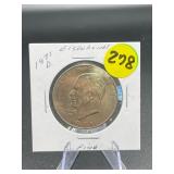 1971-D Eisenhower Dollar Fine