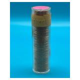 Tube of 1958D Lincoln Wheat Cents - Marked as