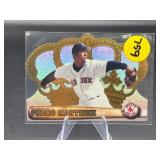 DIE CUT CARD 1998 PACIFIC HOF PEDRO MARTINEZ