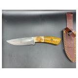 Fixed Blade Hunting Knife "The Bone Collection"