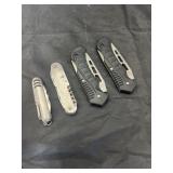 2 - White Tail Cutlery Tactical Knives & 2 Multi