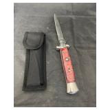 Switchblade Knife w/Nylon Holster in box
