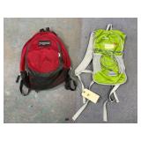 2pc- Jansport Backpack & Spoligod Daypack