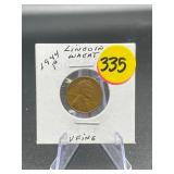 1944-P Lincoln Wheat Cent Very Fine