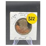 1982-S Proof Kennedy Half Dollar
