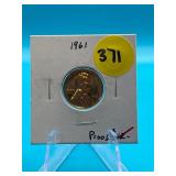 1961 P Penny Proof BU