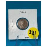 1921 S Penny VF