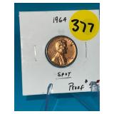 1964 P Penny Proof