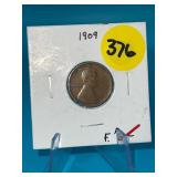 1909 P Penny F