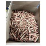 Box of Empty Penny Rolls