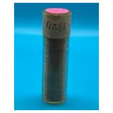 Tube of 1955D Lincoln Wheat Cents - Marked as