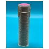 Tube of 1955D Lincoln Wheat Cents - Marked as