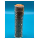 Tube of 1957D Wheat Cents Uncirculated