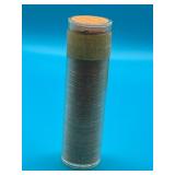 Tube of 1954S Lincoln Wheat Cents - Marked as