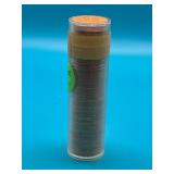 Tube of 1954S Lincoln Wheat Cents - Marked as