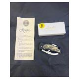 Junglee Scrimshaw Z Knife - Mouse NIB