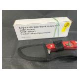 Fixed Blade Knife w/Nylon Sheath