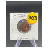1946-S Lincoln Wheat Cent V Fine