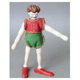 Antique Schoenhut bisque head/jointed wooden