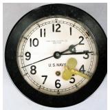 Antique Chelsea US Navy ship?s clock