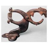 An exceedingly rare antique cast iron ?Middletons