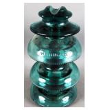 Large antique Hemmingray glass electricity