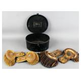 (2) Pair antique/Civil War Era military