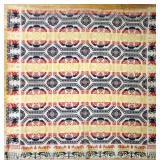 Antique bed coverlet