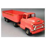 Antique Buddy L pressed steel toy truck marked