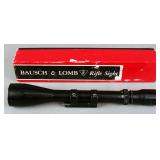 Antique Bausch & Lomb rifle scope in original box