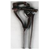 Very scarce antique J. P. Lees iron hoof trimmer