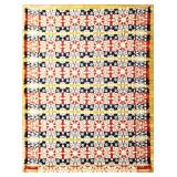 Antique bed coverlet signed ?E.L. Dauphin Co.