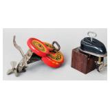 (2) Antique toy wind