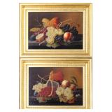 Pair of Severin Roesen paintings