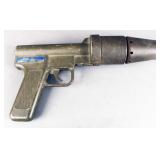 Antique WWII US flame thrower nozzle/gun in