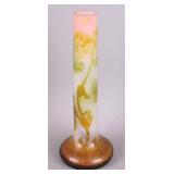 Antique Galle? art glass table vase