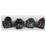 Group of (4) WWII German Luftwaffe aircraft gauges