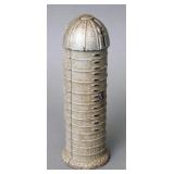 Antique cast iron advertising coin still bank