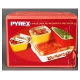 Antique Pyrex glass set in original box