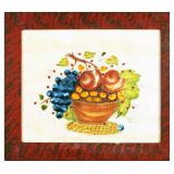 Small framed vintage Bill Rank theorem painting