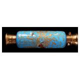 Antique art glass perfume vial/bottle